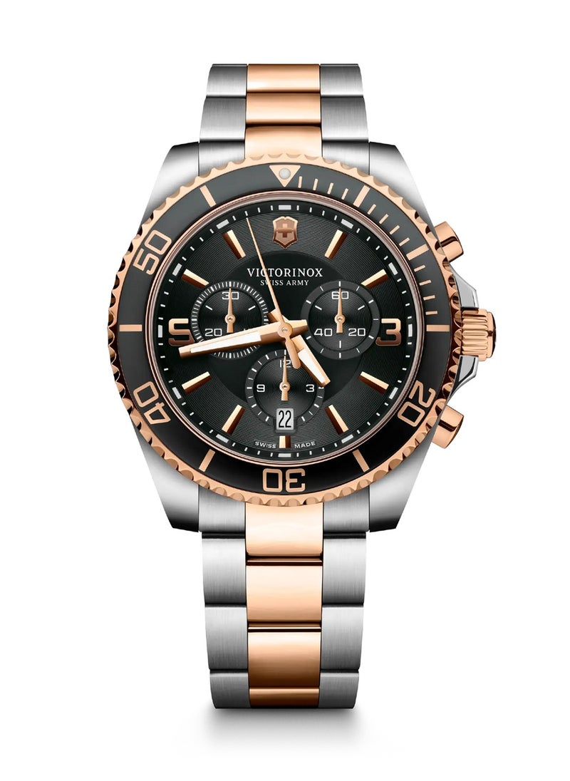 Victorinox Men's Maverick Chronograph Black Dial Watch 241952 - 43mm  - Image 1