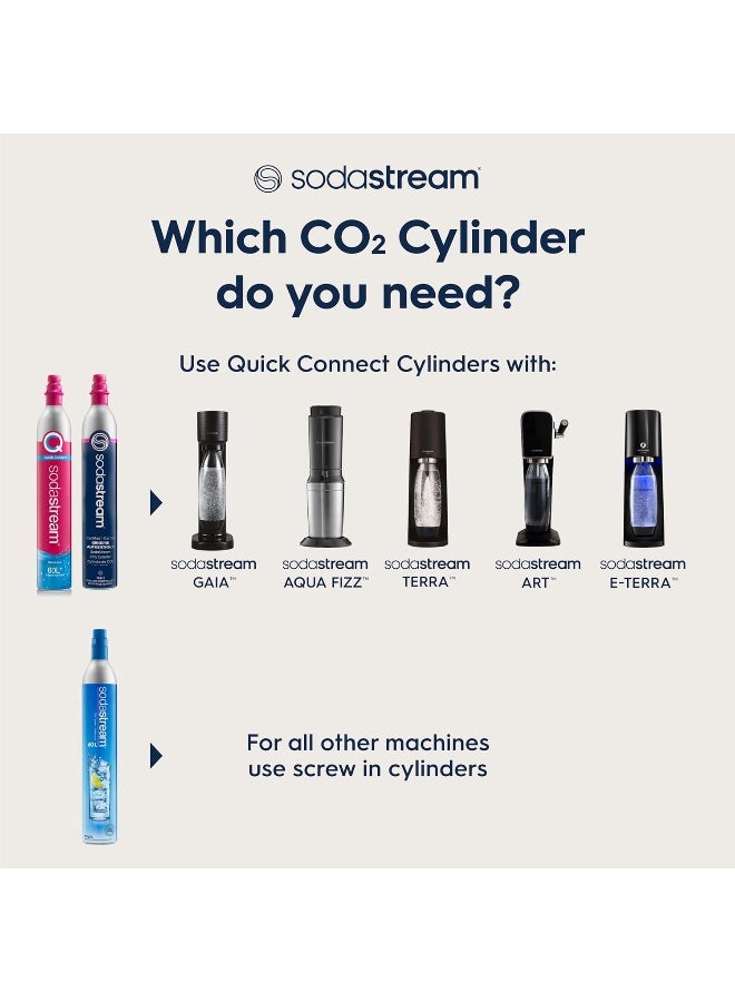 SodaStream Terra Sparkling Water Maker (Black) with CO2, DWS Bottle and Bubly Drop, Battery Powered - Image 2