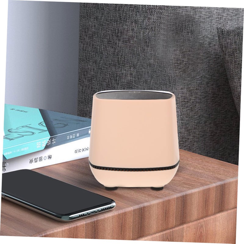 Compact Golden Computer Speakers Mini Desktop Stereo Sound Powered Speakers - Image 5