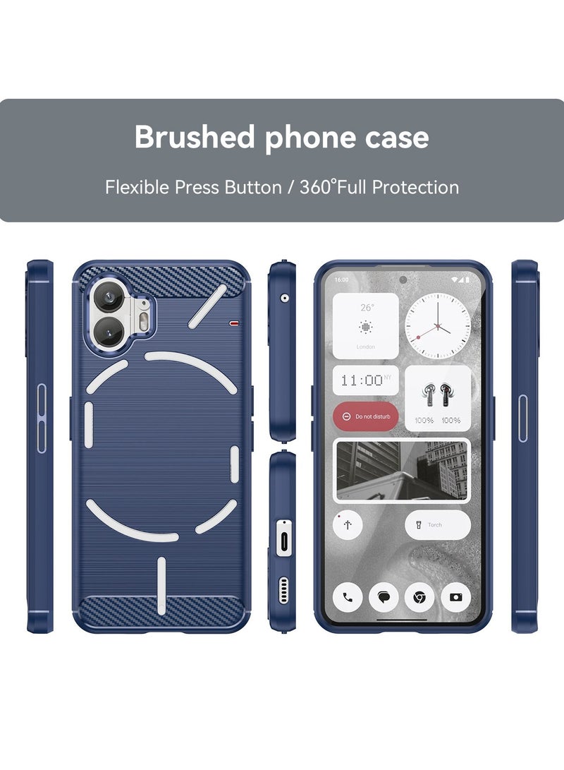 URBBKING Protective Case Cover For Nothing Phone 2 5G Blue - Image 2