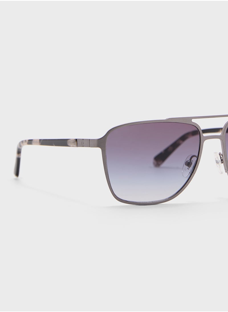 GUESS - Metal Frame Aviator Sunglasses - Image 1
