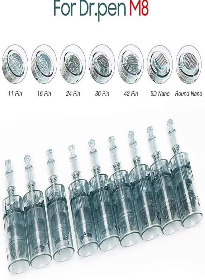 Dr.pen 10-pack Dr.Pen Pen M8 Replacement Cartridges Derma Pen Snap-on Cartridge Replacement Pack  - Image 1