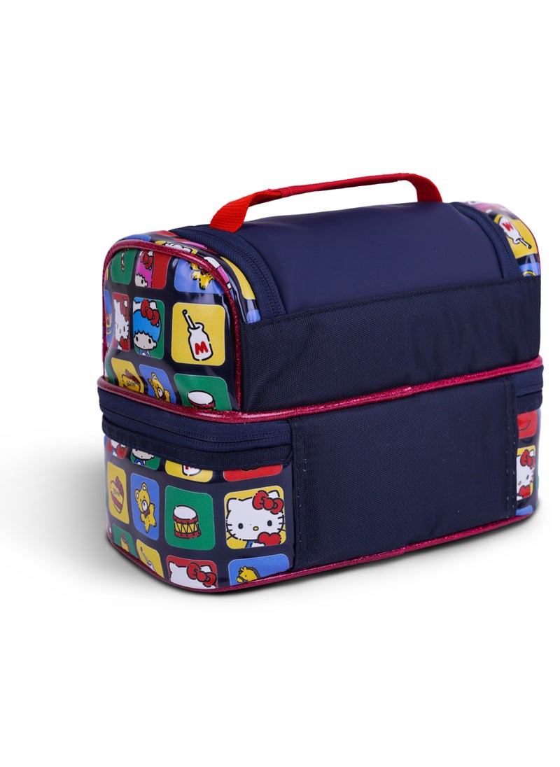Sanrio Hello Kitty Adorable Kitty Lunch Bag 2 Compartment  - Image 2