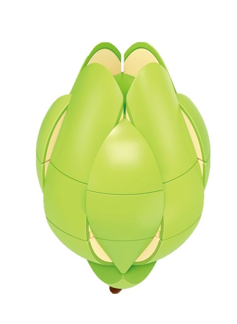 child toy Fruit Magic Cube Peach Puzzle Game Toy - Image 3