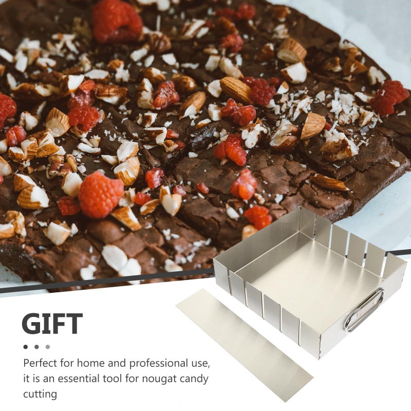 Nougat Making Cake Pan Set With Divider 3 Pound Candy Baking Tray - Image 4