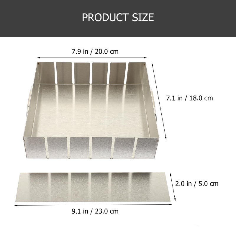 Nougat Making Cake Pan Set With Divider 3 Pound Candy Baking Tray - Image 3