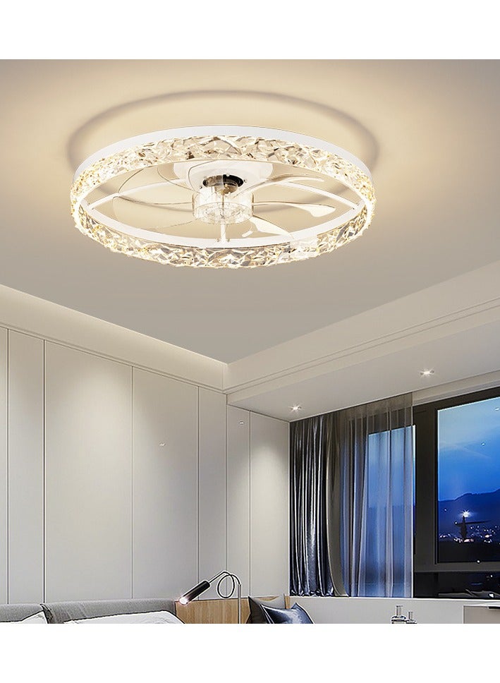 MUOSI Roof fan lights Smart Ceiling Fan Light With Remote And Mobile App - Image 1