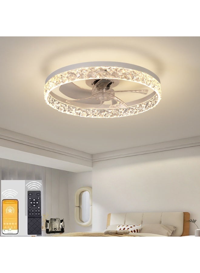 MUOSI Roof fan lights Smart Ceiling Fan Light With Remote And Mobile App - Image 2