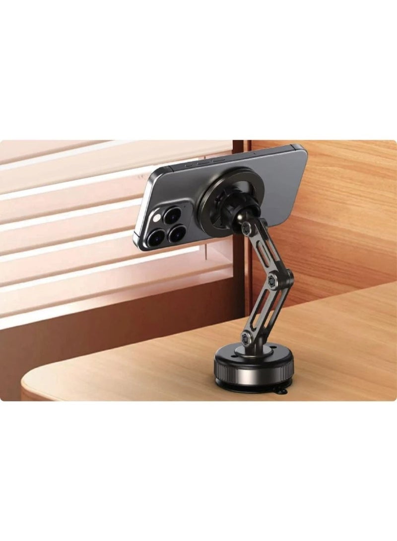 YOUFO MagSafe Magnetic Mount - Vacuum Adsorption Base, Multi-Joint Arm for Optimal Angle, Stability up to 65 kPa. - Image 4