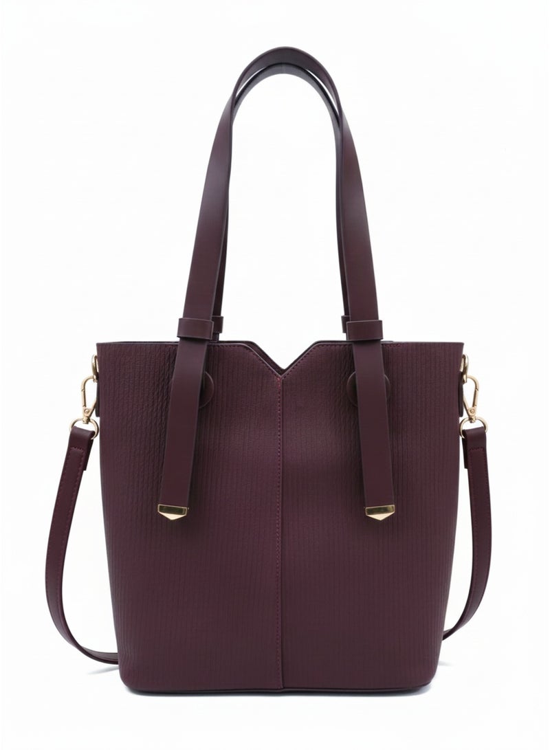 Stylish and versatile women's handbag + inner bag – practical and modern design – high-quality material – suitable for everyday use - Image 4