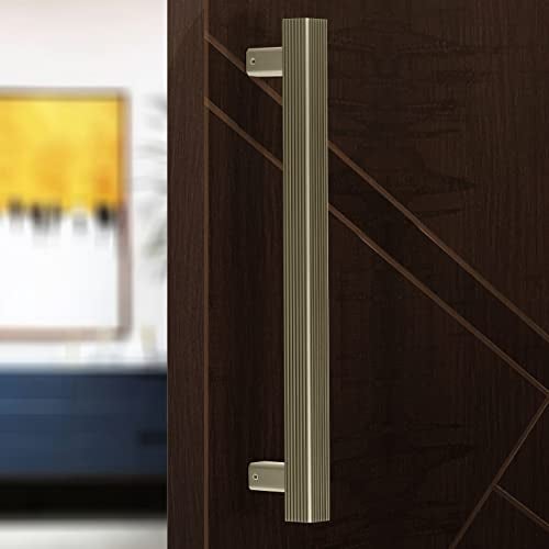 Plantex Heavy Duty Door Handle/Door & Home Decor/14-inches Main Door Handle/Door Pull Push Handle - Pack of 1 (236-Satin Grey Finish) - 3 Years Warranty - Image 1