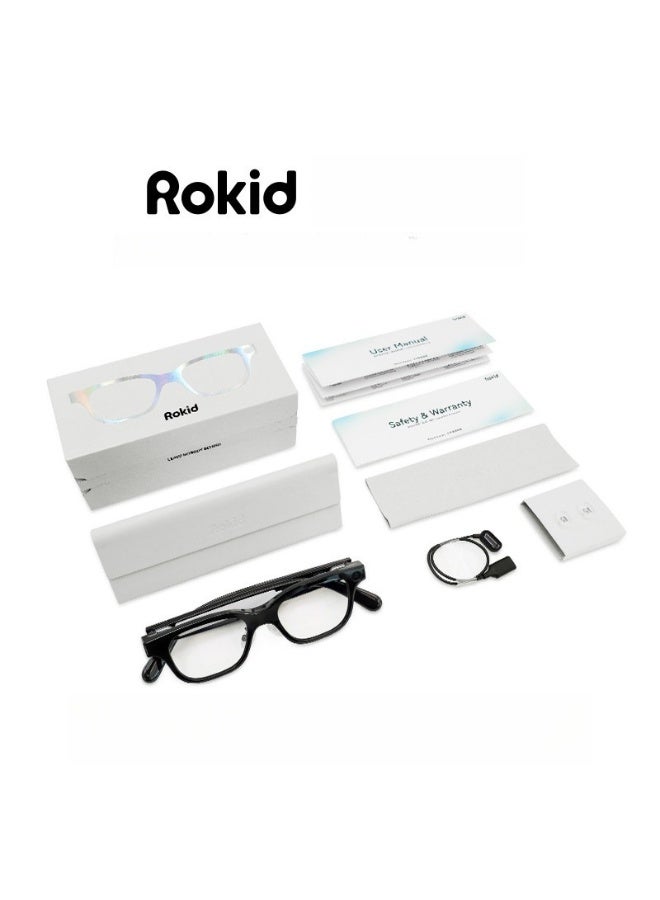 Rokid glasses AI with text display Glass intelligent photography AR real-time face-to-face translation AI question and answer prompts - Image 1