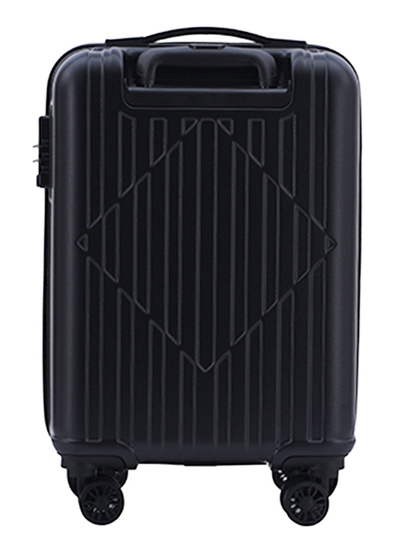 AMERICAN TOURISTER Skytrac DW V2 Suitcase, Cabin Size 55 cm / 20 inch, 4 Spinner Wheels, Hard Top, Polypropylene, Black|TSA Combination Lock|Scratch & Impact Resistant Material - 3 Years Global Warranty - Image 4