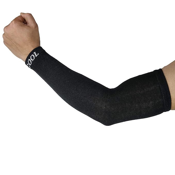 Arm Sleeves for Men & Women – UV Sun Protection Full Arm Hand Cover Sleeves, Soft Cooling Fabric, Stretchable & Breathable,Men Sports