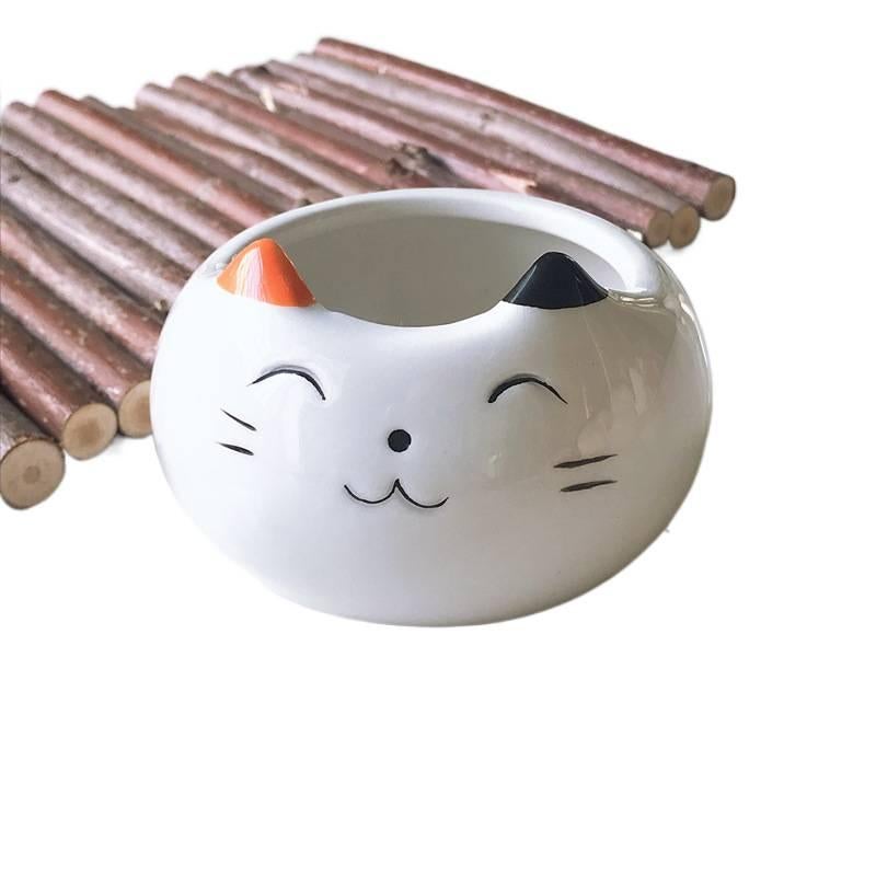 Yellow Pet Bowl Indoor Feeding Home Use Pet Feeding Accessory Easy Clean Bowl Floor Mat Use Food and Water Daily Feeding for Cats - Image 1
