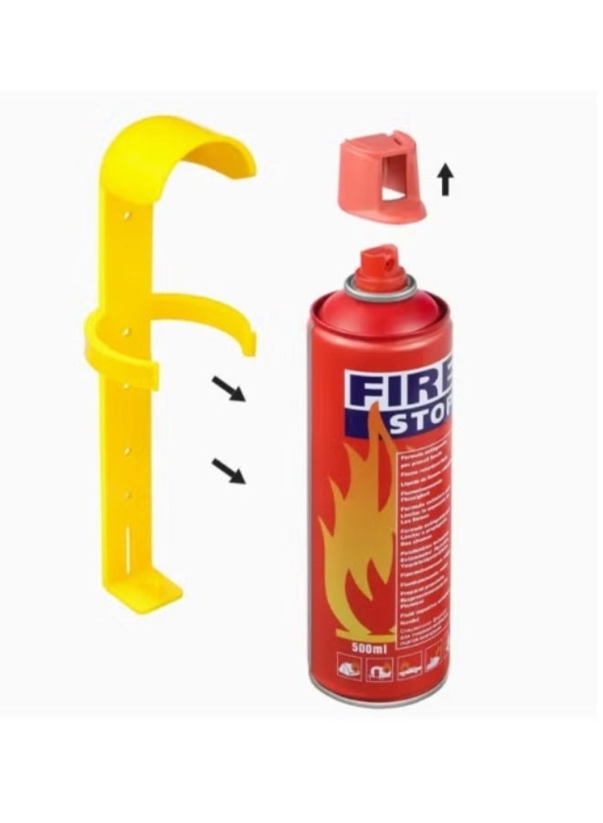 FIRE STOP Fire Extinguisher Spray 500ML, Portable & Compact Emergency Fire Extinguisher for Home, Car, Kitchen & Electrical Fires - Image 4