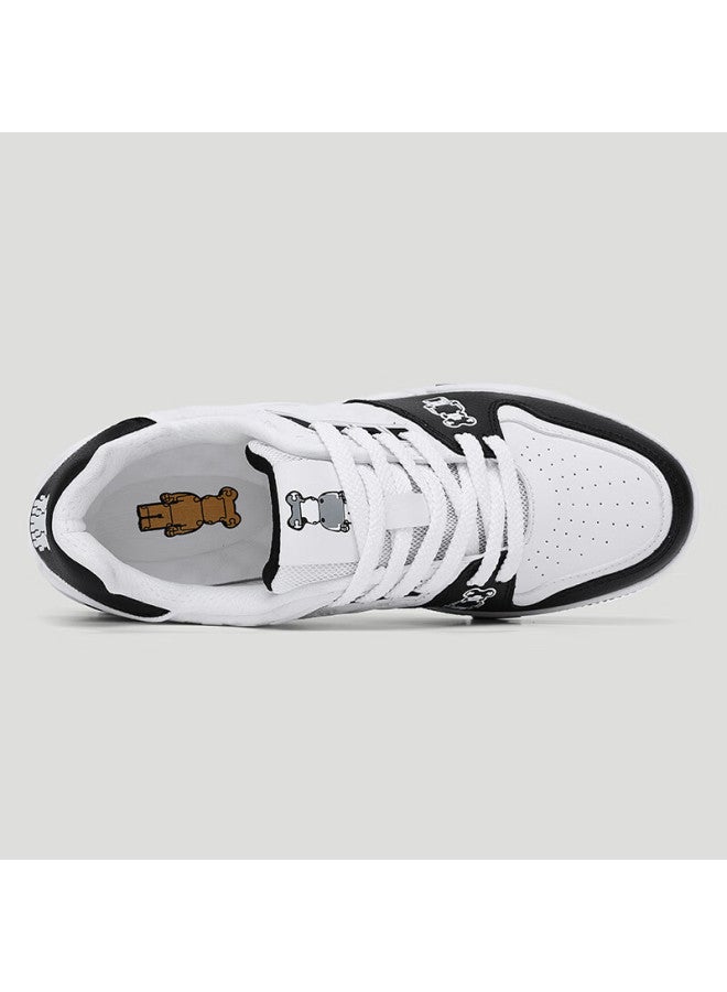 Violentbear Men's Spring/summer New Style Board Shoes Men's Casual Shoes Breathable Cowhide Height Increasing Trendy Shoes Couple Women's Shoes All-match Men's Shoes - Image 4