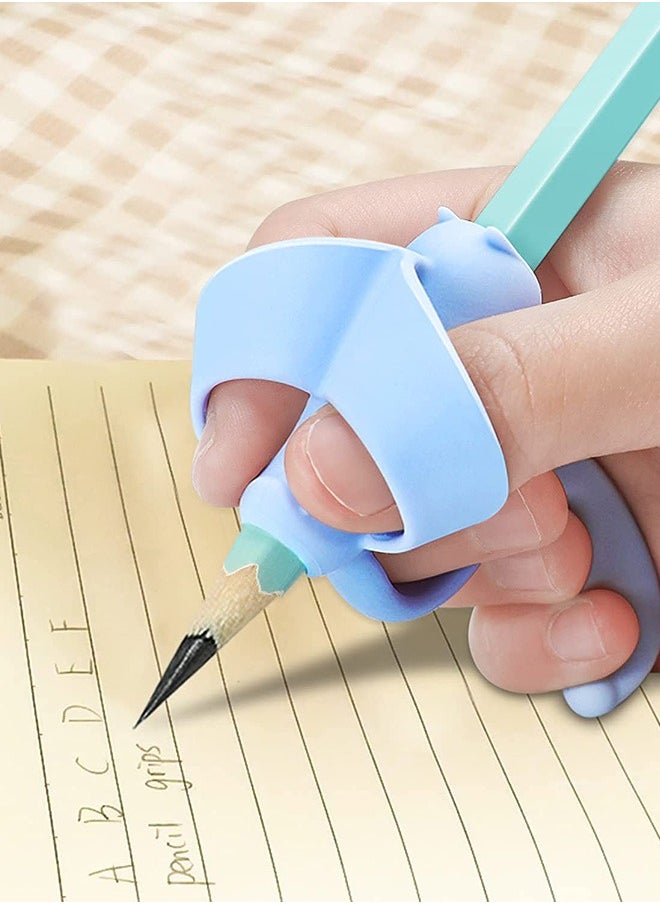 Generic - 4 Pcs Pencil Grips, Ergonomic  Pencil Grippers, for Kids Handwriting Toddlers Beginners Kindergarten Classroom Supplies - Image 1