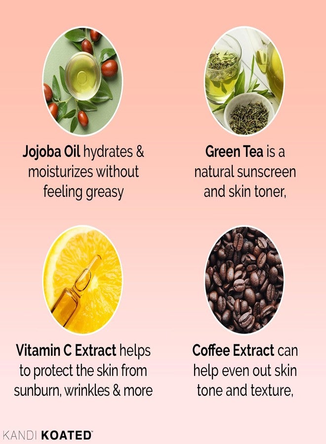 Kandi Koated Age-Renewal Face & Neck Oil Burruss – Botanical Oil with Jojoba, Vitamin C, Green Tea & Coffee Extract – Hydrating, Firming, Vegan Skincare, 1 fl oz - Image 4