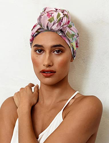 GERINLY Scarfs for Women Lightweight Floral Birds Print Scarves and Wraps for Autumn Season Lovely Shawl - Image 4