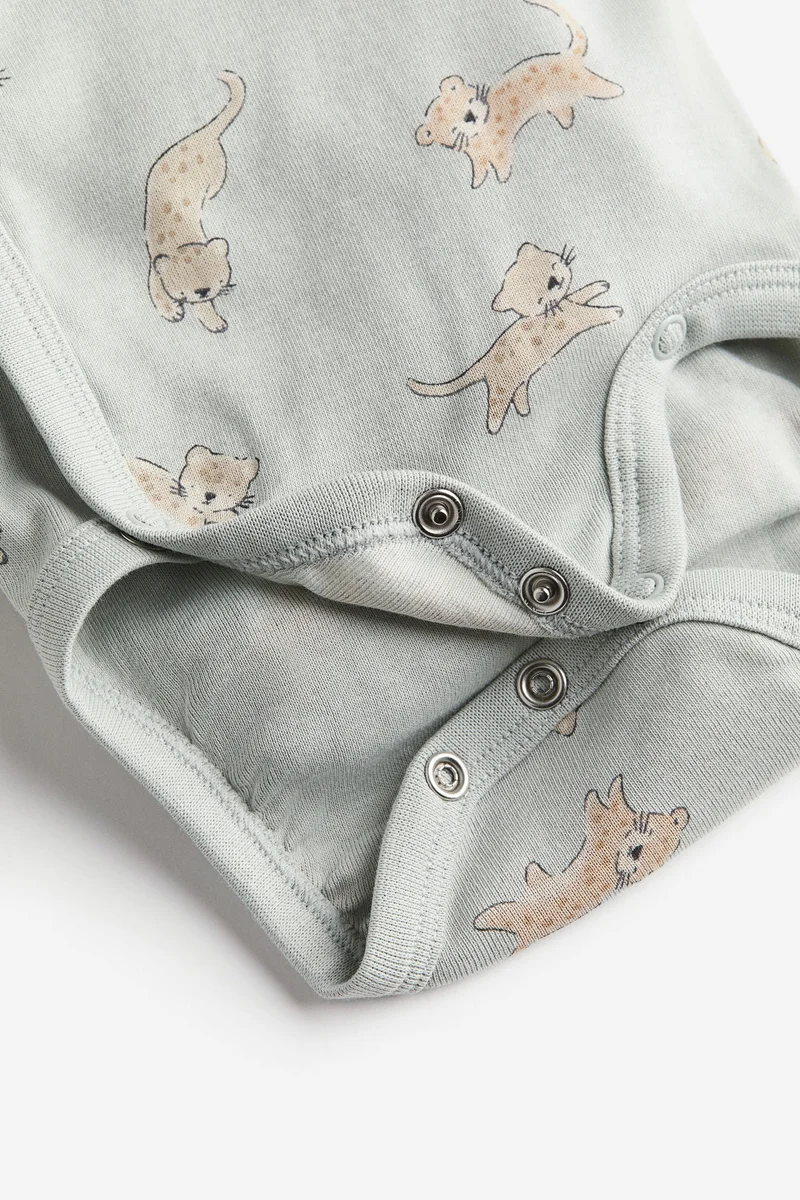 H&M 3-pack wrapover bodysuits