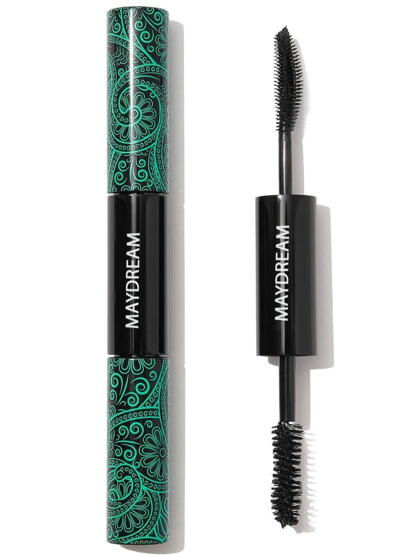 مي دريم ماسكارا الكل في واحد للكثافة والطول - أسود