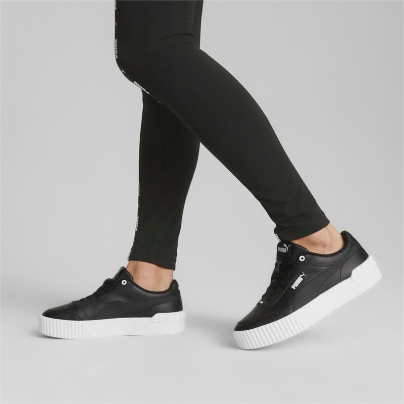 PUMA Carina Lift Mono Womens Black Sneakers - Image 3
