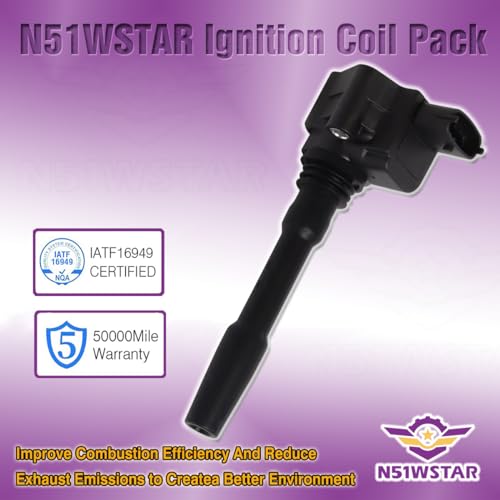 N51WSTAR IGNITION COIL PACK 000288233 SET OF 1 COMPATIBLE WITH MASERATI Ghibli S Q4 Ghibli S Ghibli Levante S Levante Quattroporte Quattroporte GTS 3.0T 3.8T/M156/M157 - Image 4