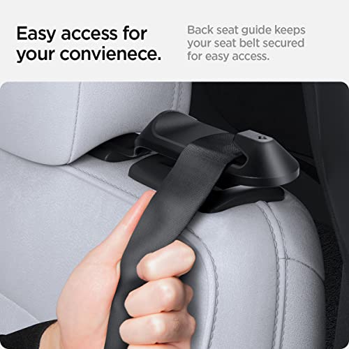 Spigen Backseat Seatbelt Guide Holder Tesla Model Y (2020-2024) [Not Compatible with Model Y Juniper (2025/2-26) - 2 Pack - Image 3