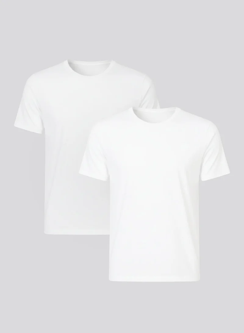 جاست نيتشر قمصان داخلية قطنية ناعمة مزدوجة كلاسيكية