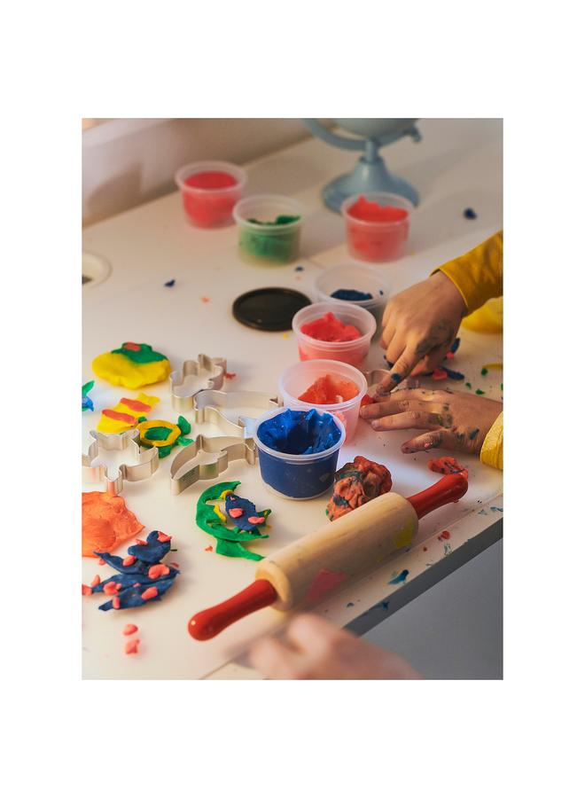 Zaboon Modelling Dough Cutters, Set Of 5, Aluminium-Colour - Image 5