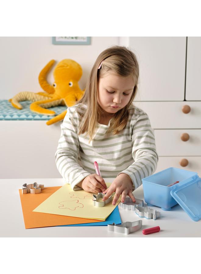 Zaboon Modelling Dough Cutters, Set Of 5, Aluminium-Colour - Image 3