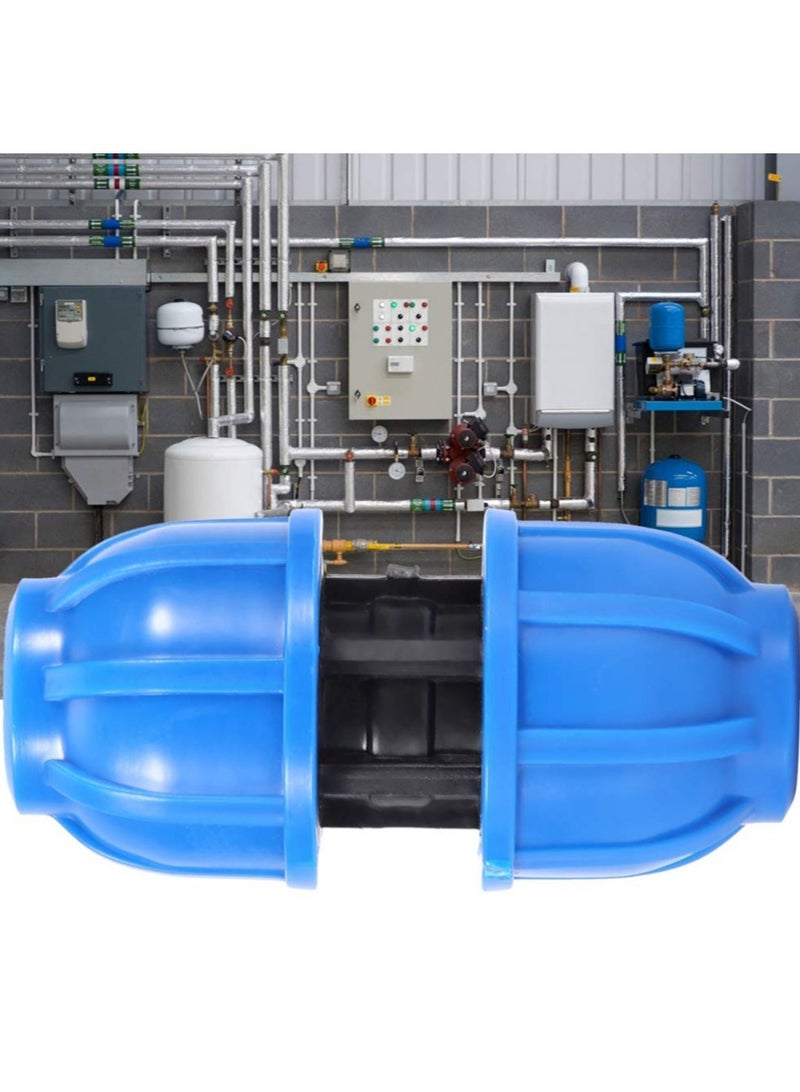 Excefore Water Pipe Connector, 5 Pcs PE Plastic 20 mm to 20 mm Straight Pipe Connection Adapter, Quick Connect Hose End Connector Kit for Water Gun and Pipe - Image 5