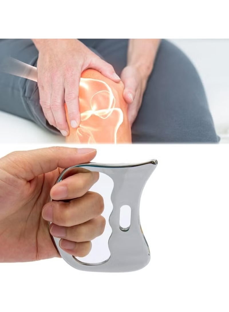 general Stainless Steel Gua Sha Scraping Massage Tool Muscle Scraper Soft Tissue Mobilization Physical Therapy for Back Legs Arms (2 PCS) - Image 5