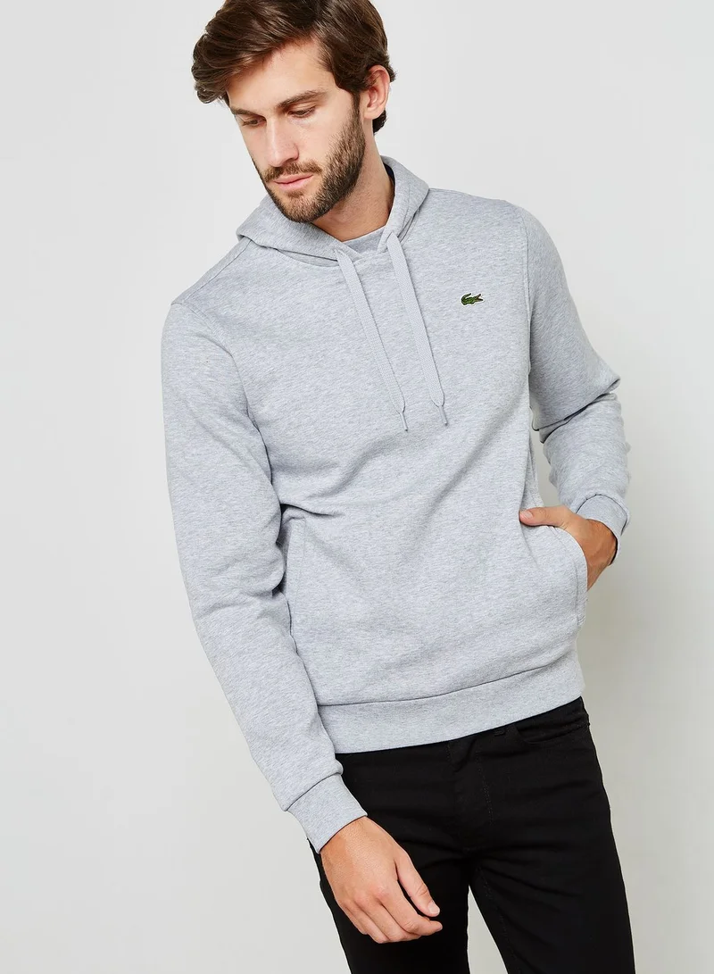 LACOSTE Logo Croc Hoodie