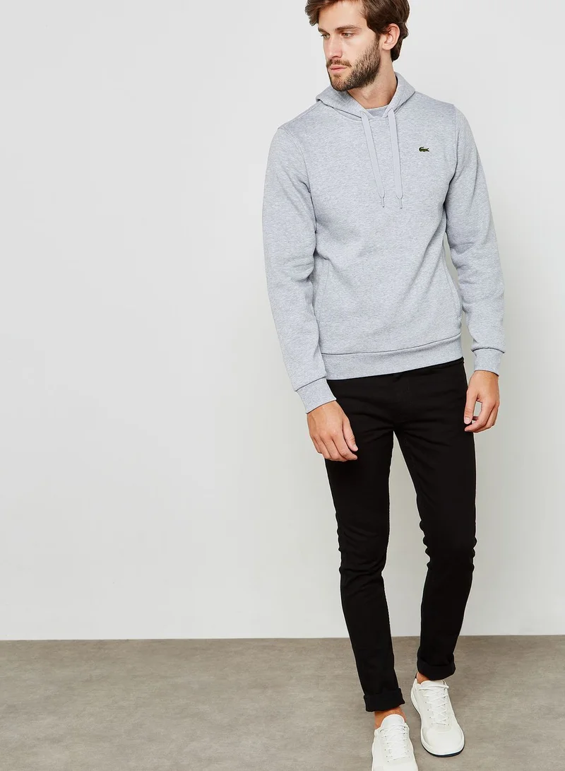 LACOSTE Logo Croc Hoodie