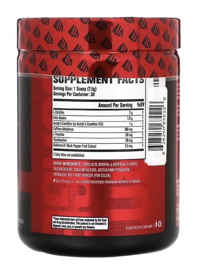 Jacked Factory Nitro Surge Shred Thermogenic Pre Workout Fruit Punch 7.93 oz. 225 g - Image 2