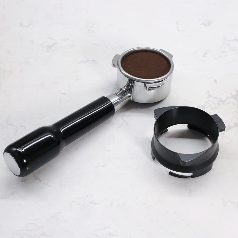 FIRJOY 54mm Espresso Dosing Funnel for Breville Barista Portafilters (Aluminum Alloy-Silver) - Image 5
