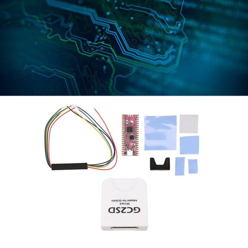Microcontroller Board Dual Core 264KB ARM Cortex M0+Processor Flexible Microcontroller Module for RPi White - Image 1