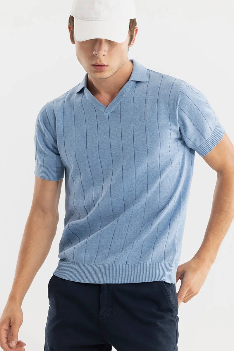 SNITCH Nordic Blue Polo T-Shirt