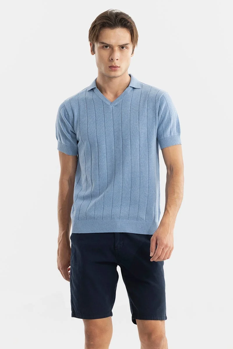 SNITCH Nordic Blue Polo T-Shirt