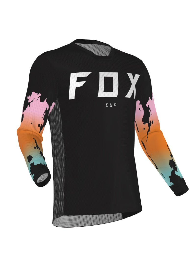 Fox Men's Outdoor Cycling Suit Off-road Road Mountain Bike Cycling Suit - Image 1