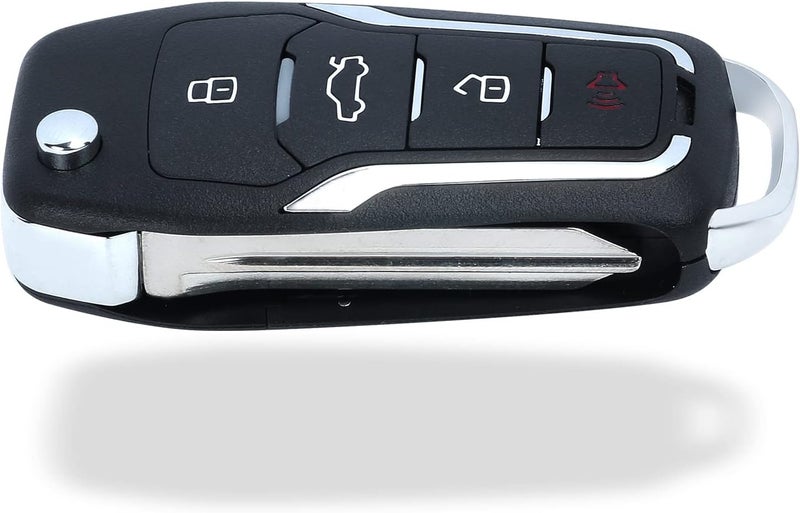 Beefunny Flip Remote Car Key Fob for Ford Lincoln Mercury - Image 5