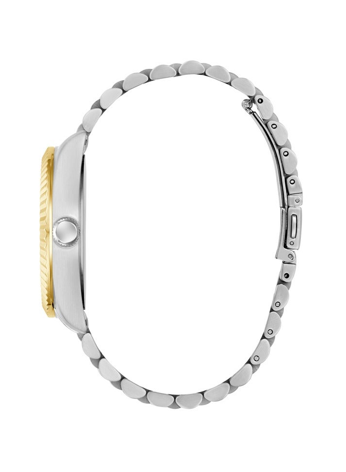 GUESS Mens 2-Tone Multi-function Date Watch - Image 3