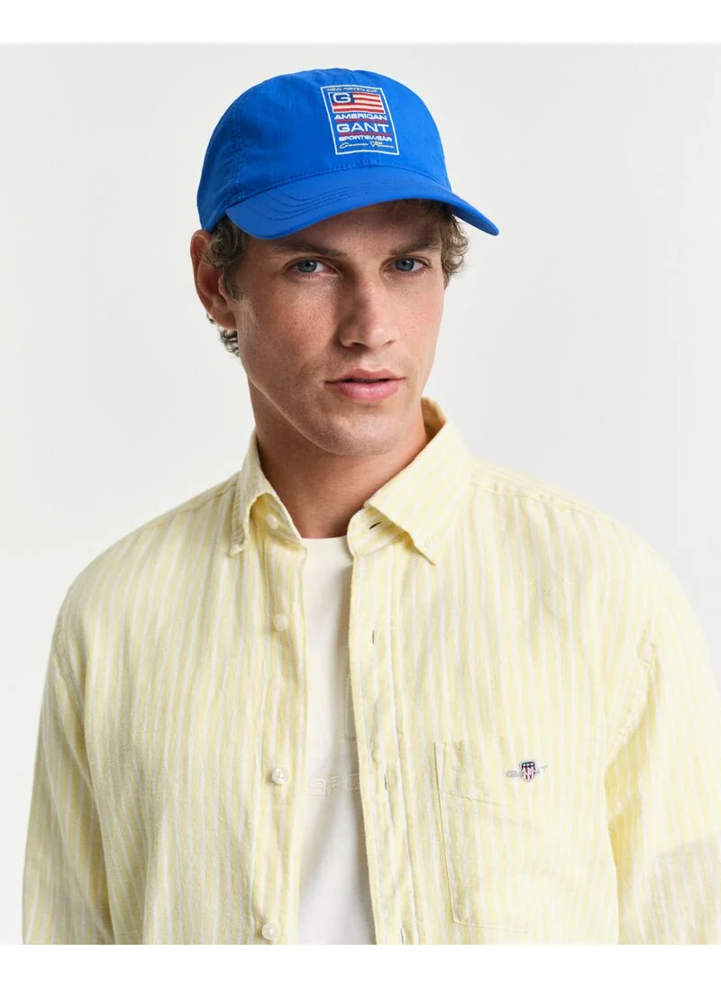 GANT Gant Regular Cotton Linen Stripe Shirt