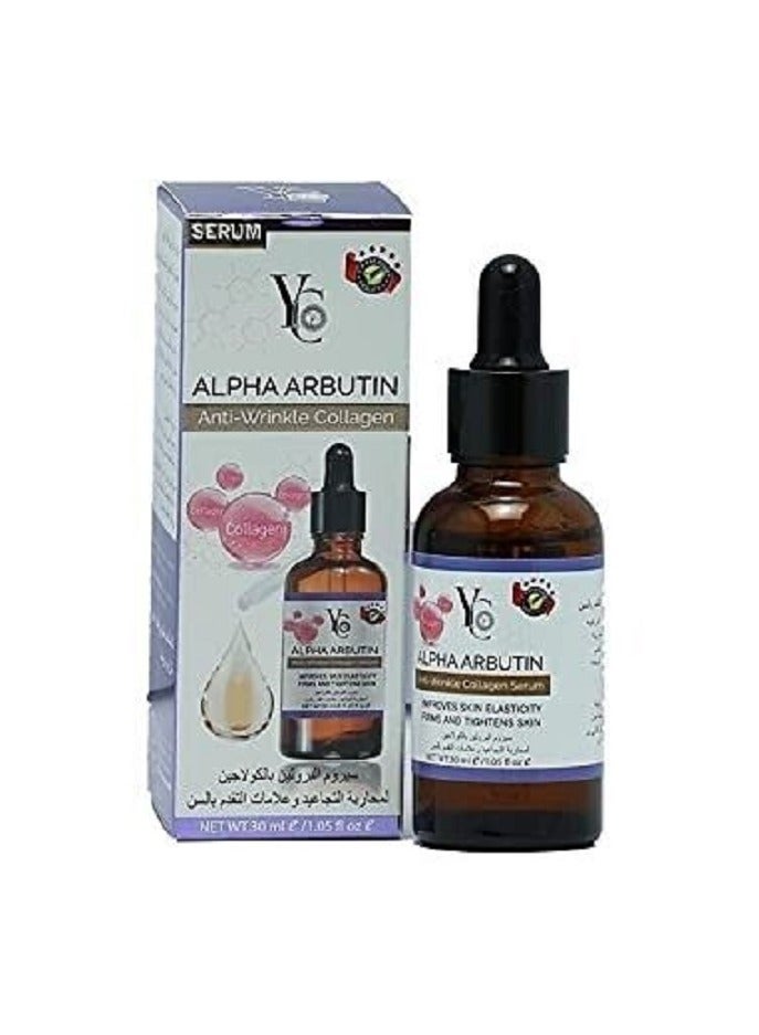 YC Alpha Arbutin Collagen Serum Anti Wrinkle Face Serum 30ml