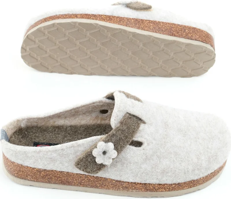 Gezer Winter Cork Sole Women's Slippers