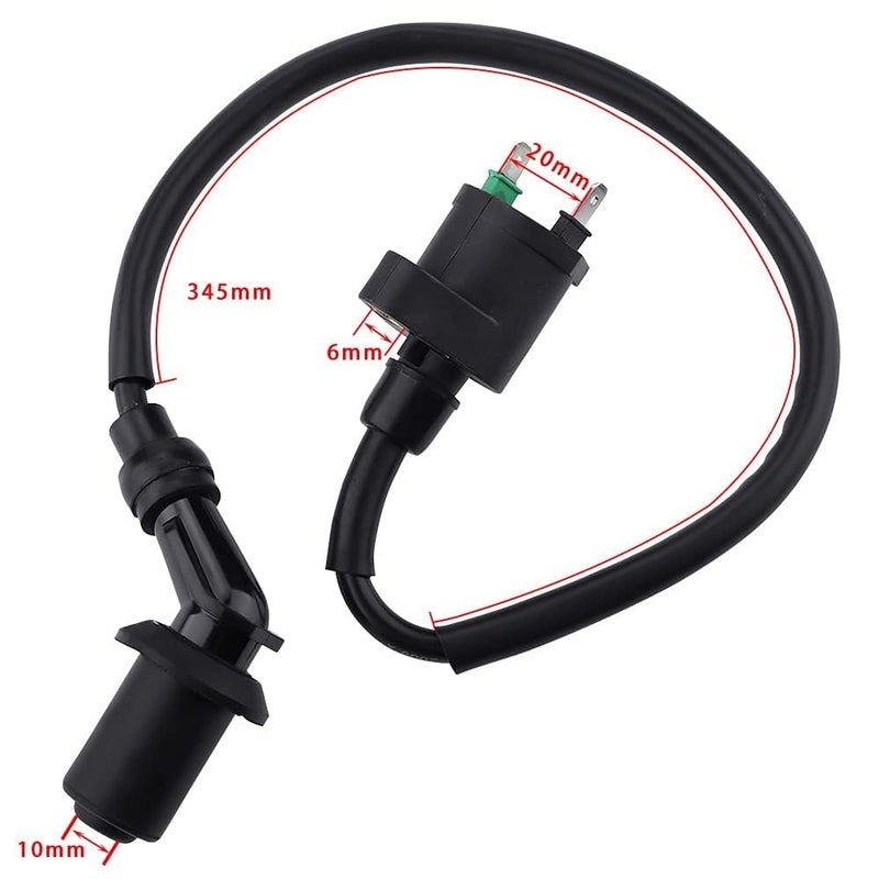 AloneGoer GY6 Racing Ignition Coil SSR 125 A7TC Spark Plug Wire for 50CC 150CC 110CC 125CC 80CC 90CC Moped Scooter ATV Go Kart Pit Dirt Bike Engine Motorcycle High Performance Parts - Image 4