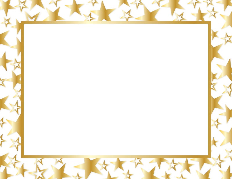Great Papers! Twinkle Gold Foil Certificate, 8.5" x 11", 50 Count (2014025)