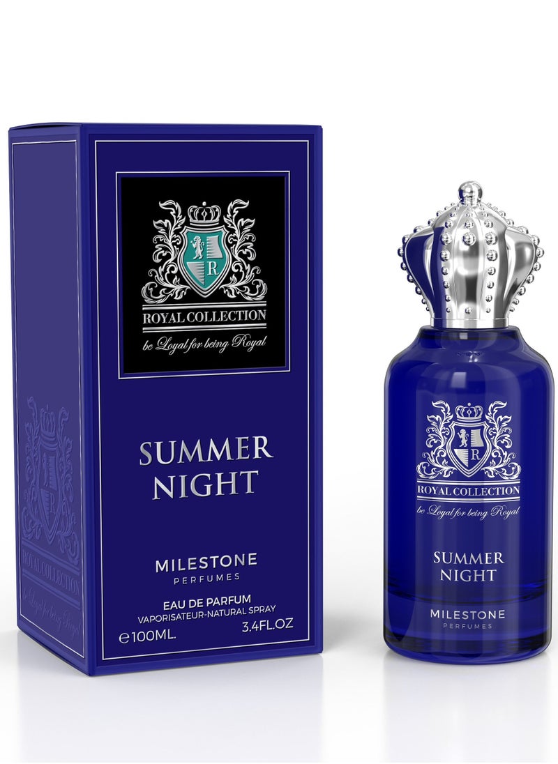Milestone - Milestone Royal Collection Summer Night Unisex EDP 100ml - Image 1